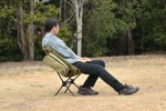 Camping chair MIL2 70x55x49cm khaki
