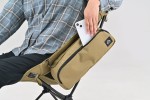 Camping chair MIL2 70x55x49cm khaki