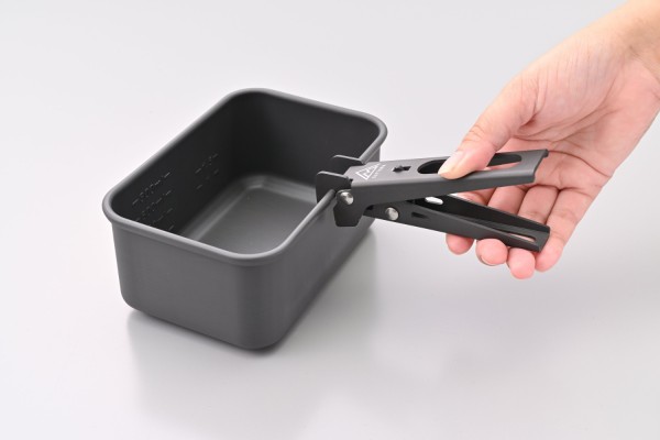 Camping square cooker set