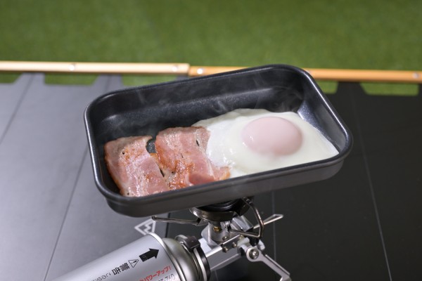Camping square cooker set