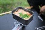 Camping square cooker set