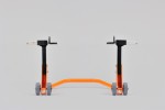 Adjustable rear stand