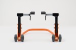 Adjustable front fork stand