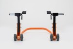 Adjustable front fork stand