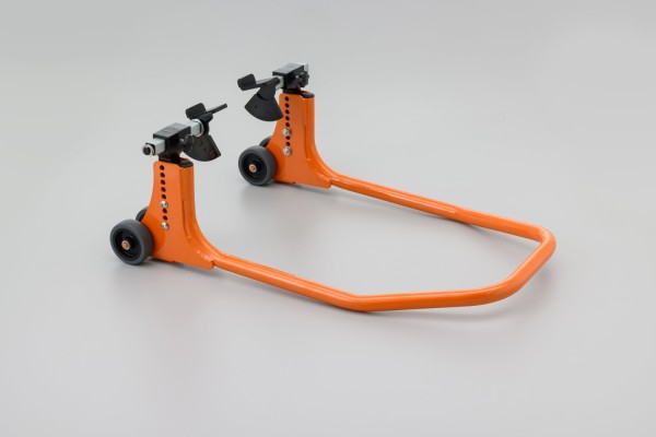 Adjustable front fork stand