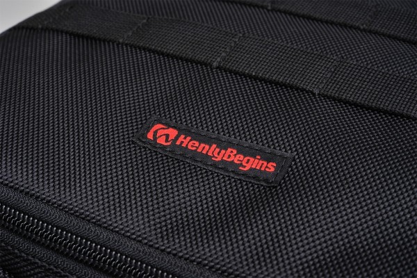 HenlyBegins Satteltasche 7-12 Liter schwarz DH-722/A4