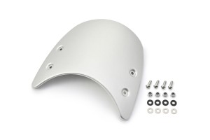 Aluminium meter visor silver