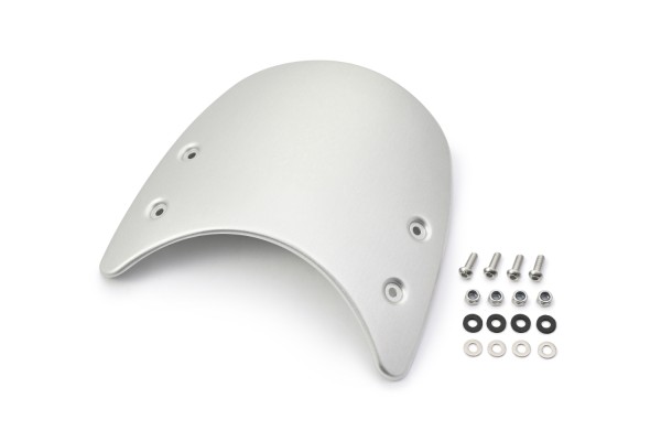 Aluminium meter visor silver