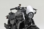 Aluminium meter visor silver