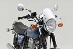 Aluminium meter visor silver