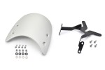 Windschild Meter Visor Aluminium silber inkl. Montage Halterung Satz f. BMW R Nine T