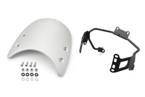 Meter visor aluminum black incl. bracket for CMX500...