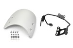 Windschild Meter Visor Aluminium silber inkl. Montage Halterung Satz f. CMX500 2020-2023