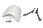 Meter visor aluminum silver incl. bracket for XSR900