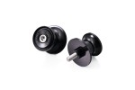 Swing arm spool set CNC black anodized M6 with Nylon spacer