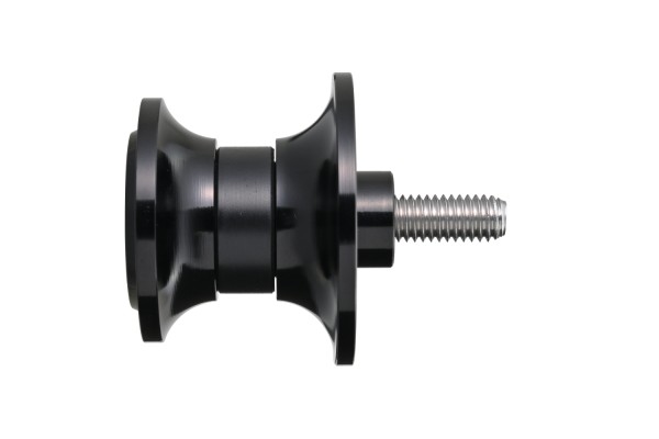 Swing arm spool set CNC black anodized M6 with...