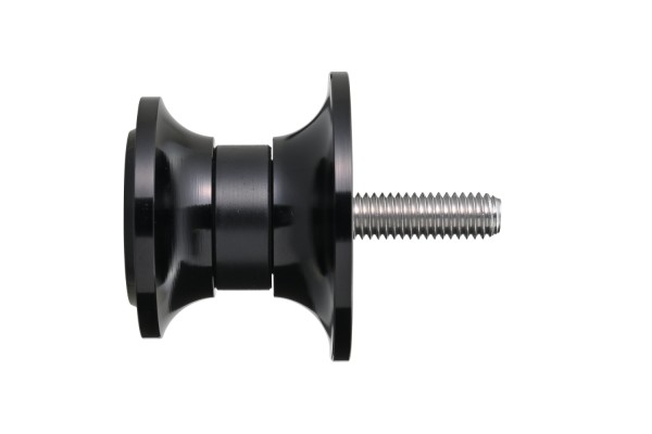 Swing arm spool set CNC black anodized M6 with...