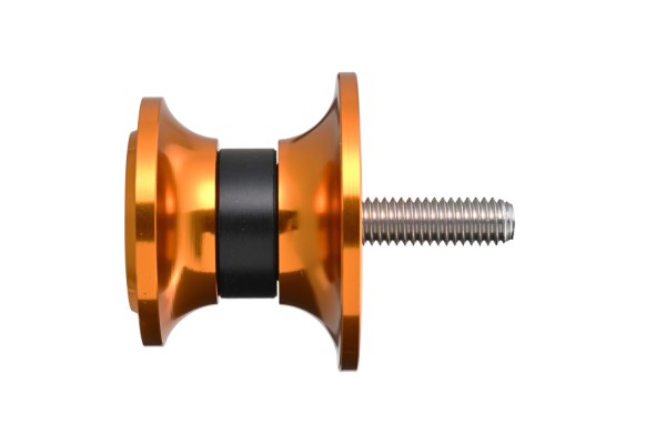 Swing arm spool set CNC gold anodized M6 with...