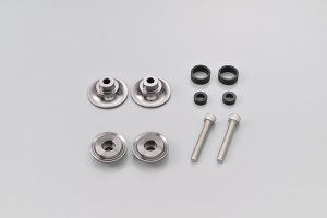 Schwingen Spule Set Aluminium CNC gun metal grau eloxiert... 2