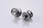 Swing arm spool set CNC gun metal anodized M6 with Nylon spacer