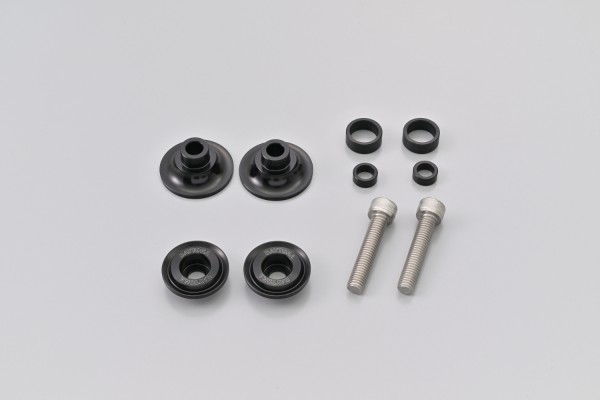 Swing arm spool set CNC black anodized M8 with...