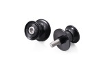 Schwingen Spule Set Aluminium CNC schwarz eloxiert M8 mit Nylon Spacer