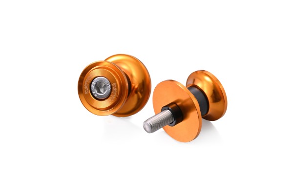 Swing arm spool set CNC gold anodized M8 with...