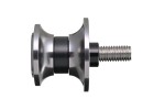 Swing arm spool set CNC gun metal anodized M8 with Nylon spacer