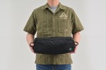 Camping Klappstuhl "Wide/Rest Chair" kompakt 67x85x56cm schwarz