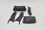 Camping Klappstuhl "Wide/Rest Chair" kompakt 67x85x56cm schwarz