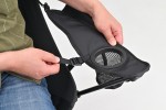 Camping chair "Wide/Rest Chair" MIL 67x85x56cm black