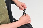 Camping Klappstuhl "Wide/Rest Chair" kompakt 67x85x56cm schwarz