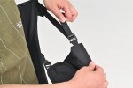 Camping Klappstuhl "Wide/Rest Chair" kompakt 67x85x56cm schwarz