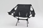 Camping Klappstuhl "Wide/Rest Chair" kompakt 67x85x56cm schwarz