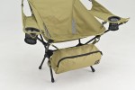 Camping Klappstuhl "Wide/Rest Chair" kompakt 67x85x56cm khaki