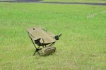 Camping chair "Wide/Rest Chair" MIL 67x85x56cm khaki