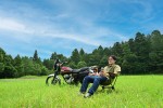 Camping Klappstuhl "Wide/Rest Chair" kompakt 67x85x56cm khaki