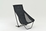 Camping Klappstuhl "High Back Low Chair" kompakt 74x55x69cm schwarz