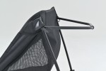 Camping chair "High Back Low Chair" MIL 70x55x49cm black