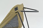 Camping Klappstuhl "High Back Low Chair" kompakt 74x55x69cm khaki