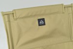 Camping chair "High Back Low Chair" MIL 70x55x49cm khaki