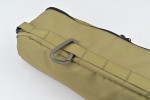 Camping Klappstuhl "High Back Low Chair" kompakt 74x55x69cm khaki