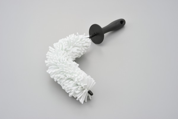 Flexible wheel brush EVA white