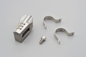 Lenker Helmschloss Zahlenschloss silber ø22,2 / 25,4mm