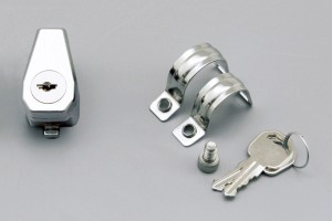 Lenker Helmschloss silber ø22,2 / 25,4mm