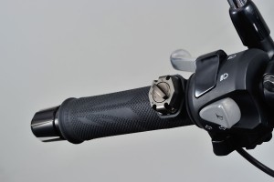 Heated grips 3-level 22.2mm 7/8" open end 2