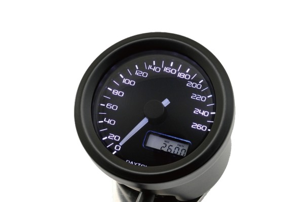 "VELONA48" ELECTRICAL SPEEDOMETER 260KM/H(MPH), 3 COLOR LED