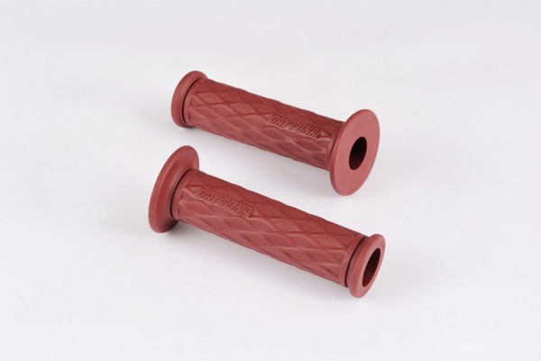 "GRIPPYGRIP" GGD-NAMI grips pair dark red ø22.2 mm 7/8"