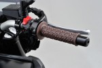 "GRIPPYGRIP" GGD-NINJA grips pair brown ø22.2 mm 7/8"