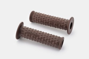 "GRIPPYGRIP" GGD-KANI grips pair brown ø22.2 mm 7/8"